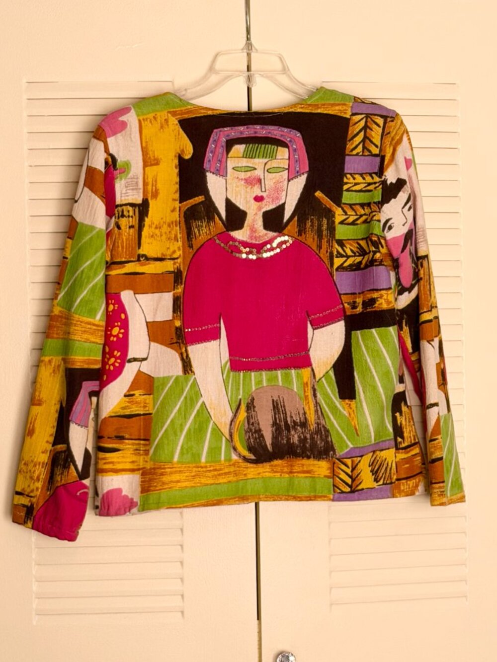 Vintage Brownstone Studio Lined Wearable-Art Jacket* - Picture 11 of 11
